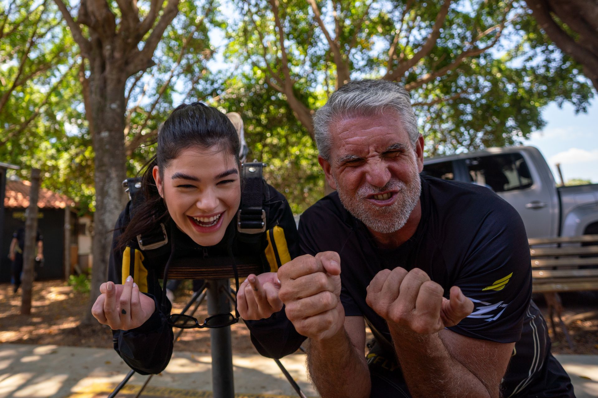 Treinamento no simulador de solo — Go Fly Resende
